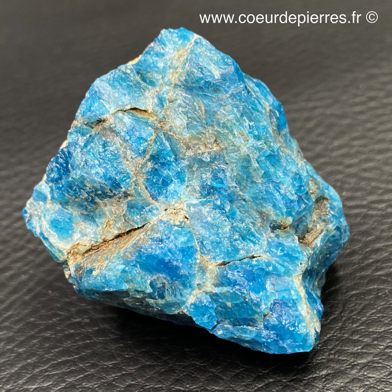 Bloc Brut En Apatite Bleue De Madagascar R F Abb C Ur De Pierres