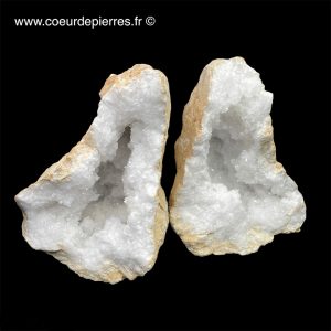 Géode de cristal de roche du Maroc de 8,500Kg (réf gcr13)