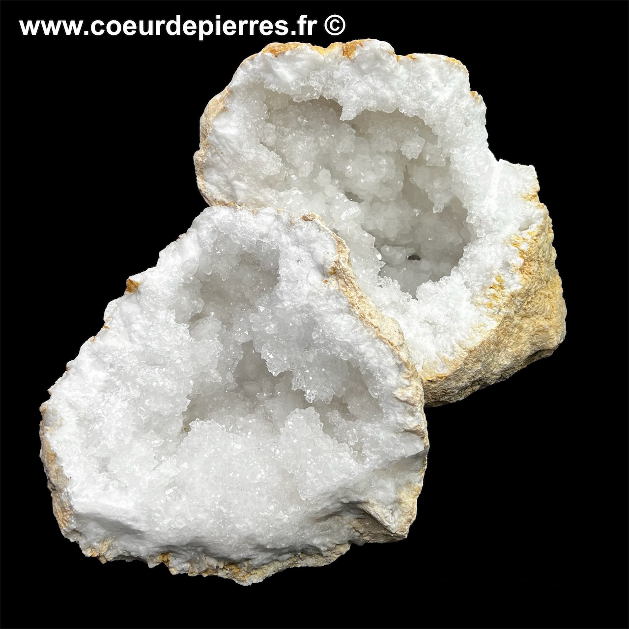 Géode de cristal de roche du Maroc de 10Kg (réf gcr13)
