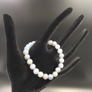 Bracelet en aventurine bleue « perles 8mm »