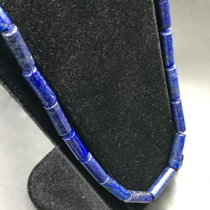 Collier homme/femme en lapis lazuli d’Afghanistan (réf cll2)