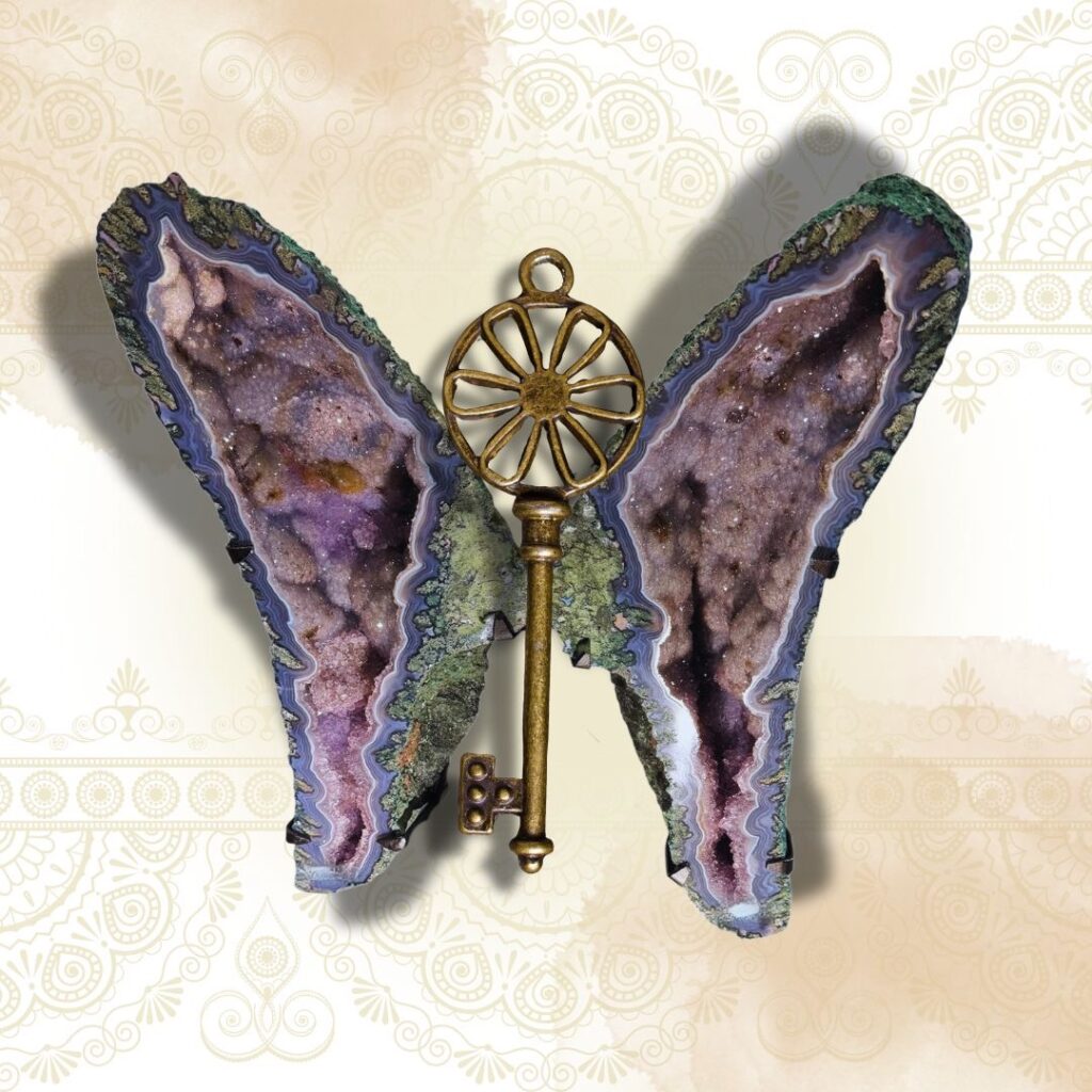 Calcédoine Papillon