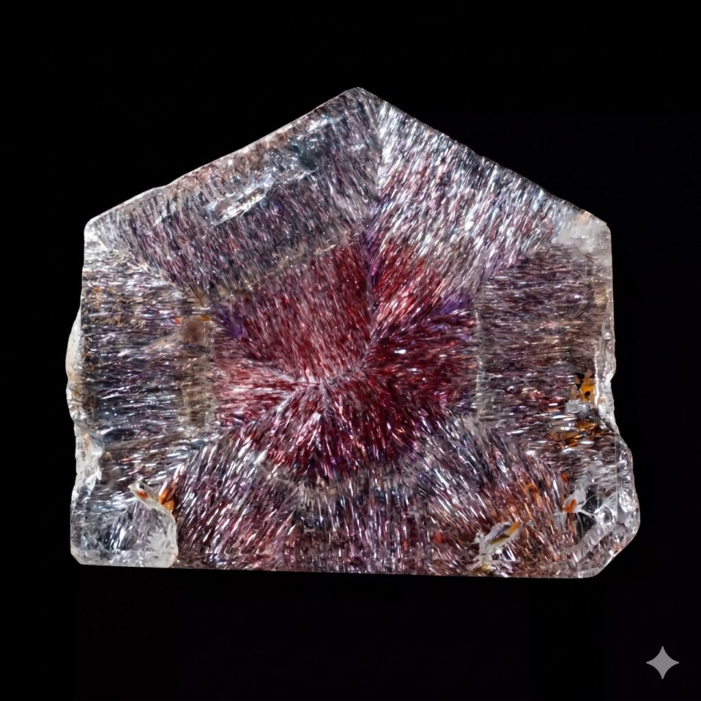 Amethyste Super Seven et Hématite