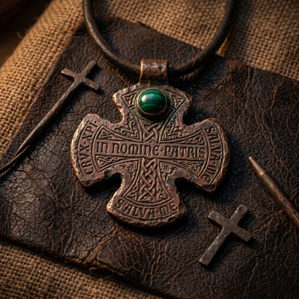 Amulette en malichite