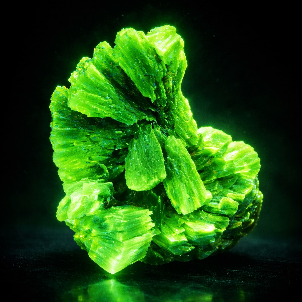 Autunite Fluorescente
