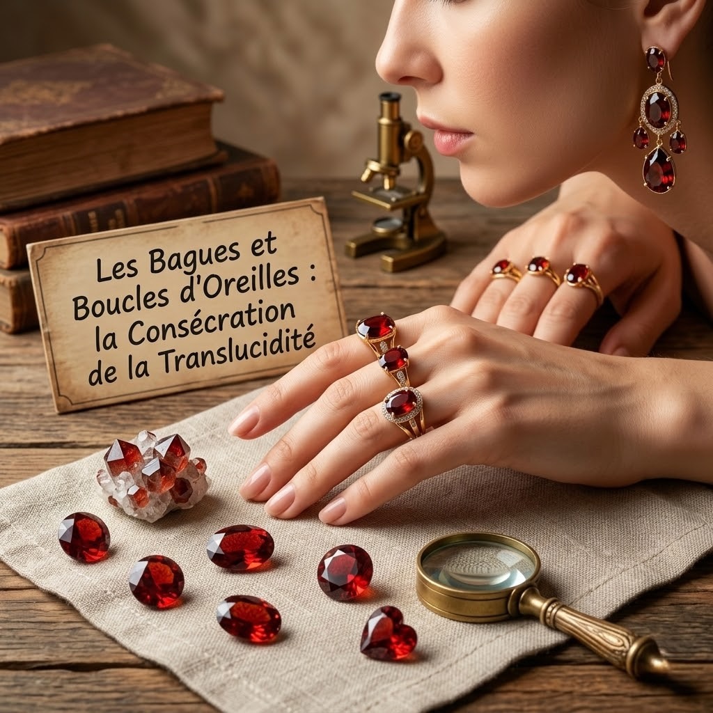 Bague en Grenat