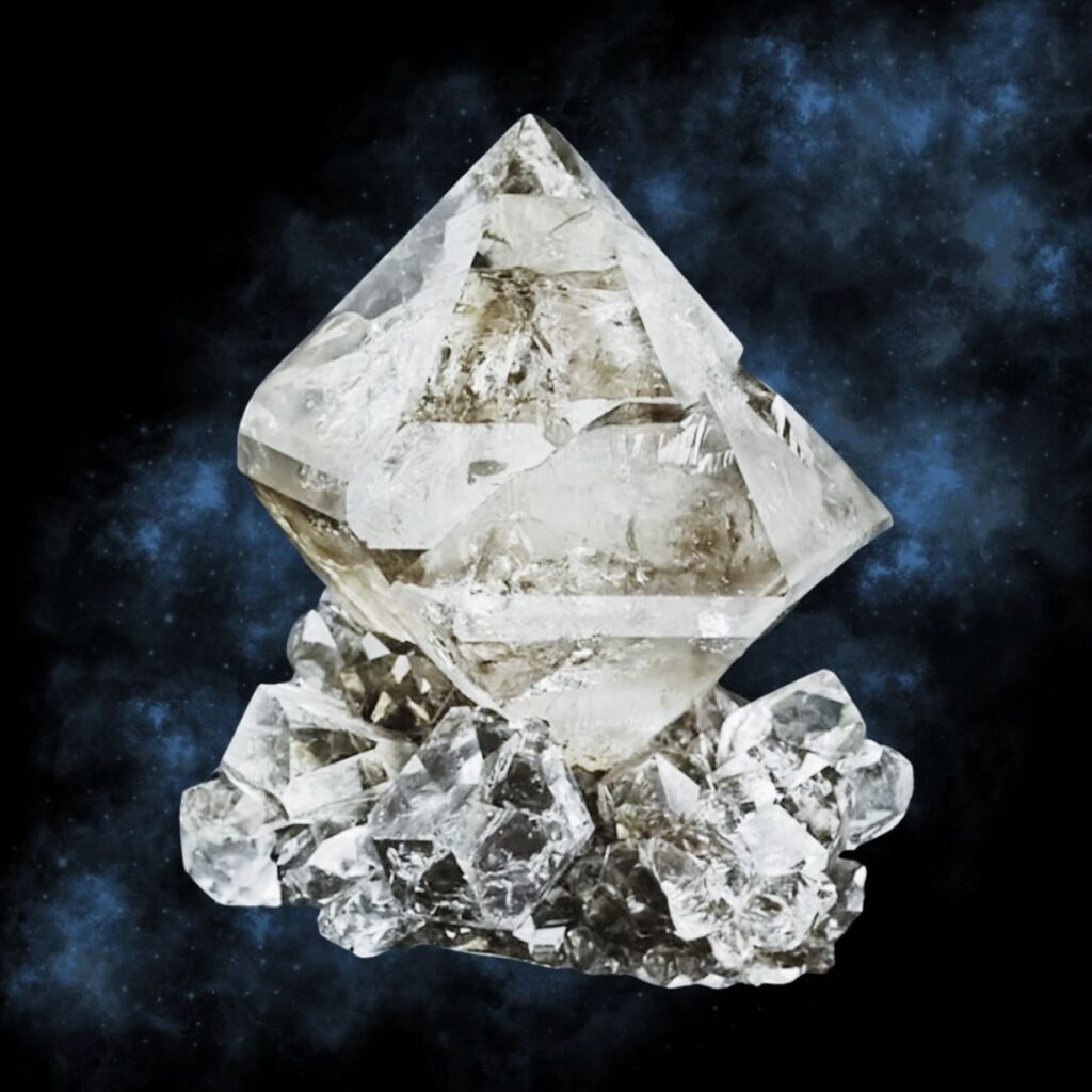 Diamant d'Herkimer géant