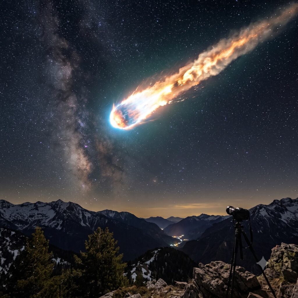 Étoile filante ou bolide