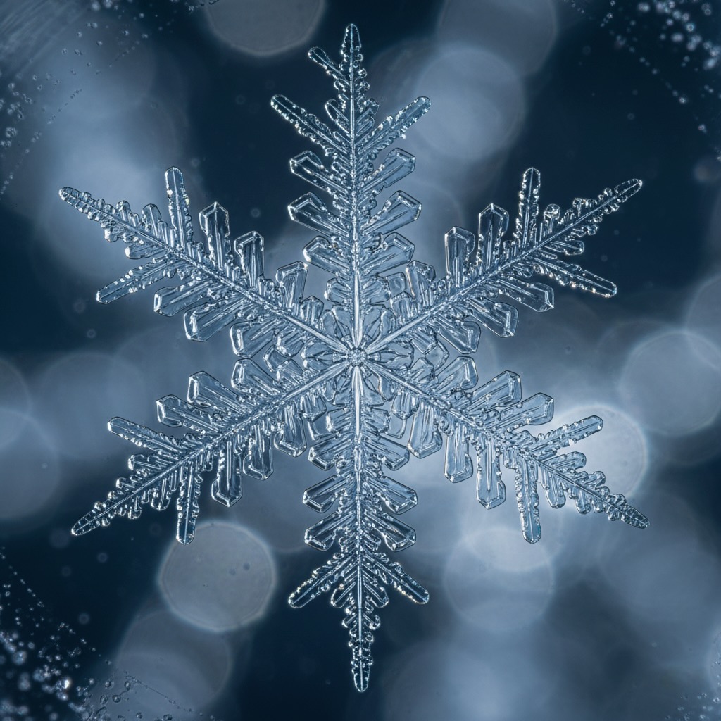 Flocon de neige Dendritique Étoilé