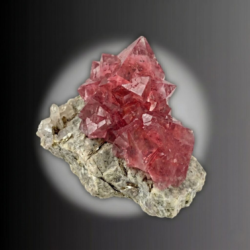 Fluorite Rose du Mont Blanc