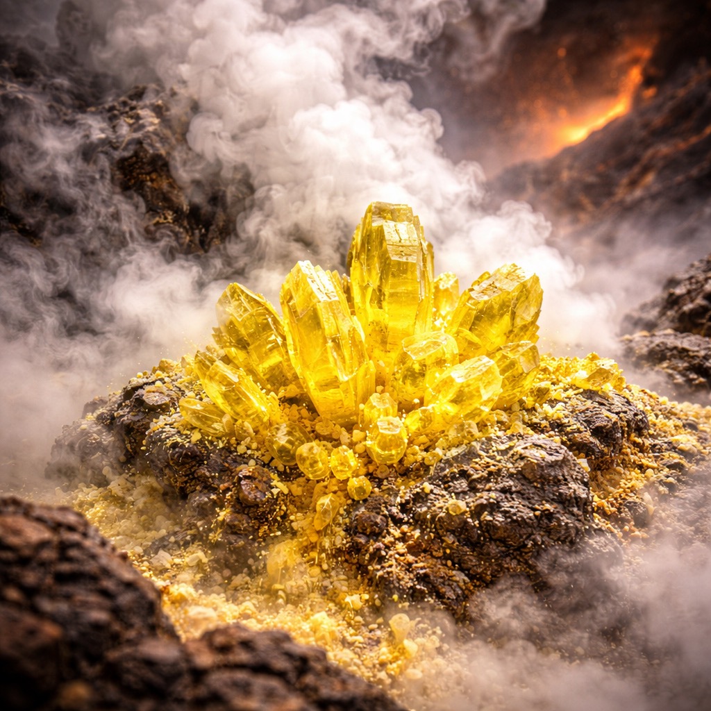 Fumerolles Soufre