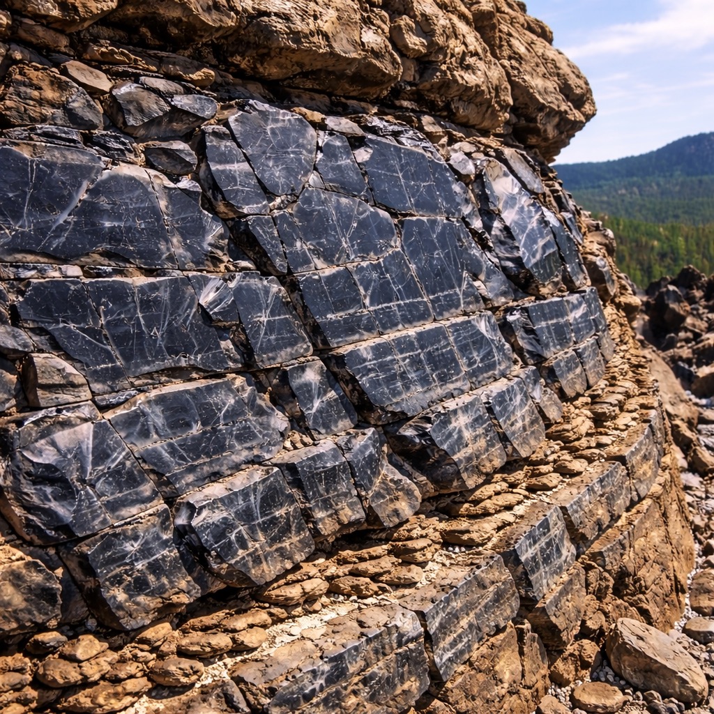 Gisement d'Obsidienne