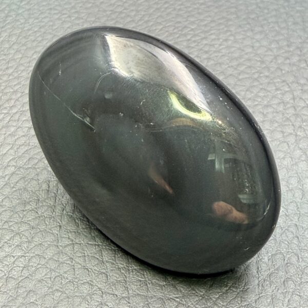Obsidienne Noire brute “galet” du Mexique (réf ob1) – Image 3