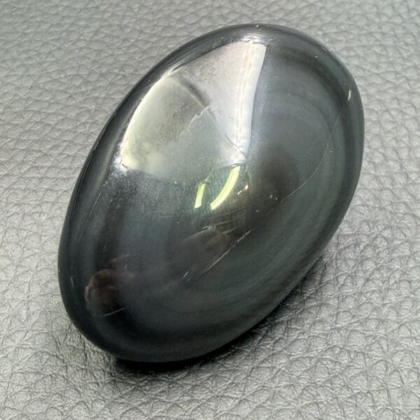 Obsidienne Noire brute “galet” du Mexique (réf ob1) – Image 2