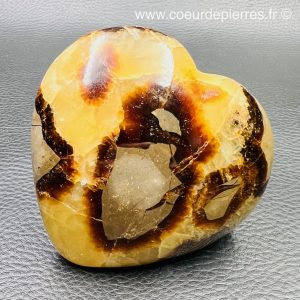 Coeur en septaria, pierre du dragon (réf cs14)