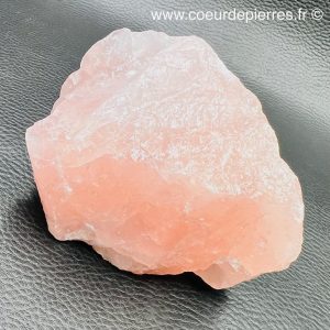 Bloc brut de quartz rose de Madagascar 0,243Kg (réf prb3)