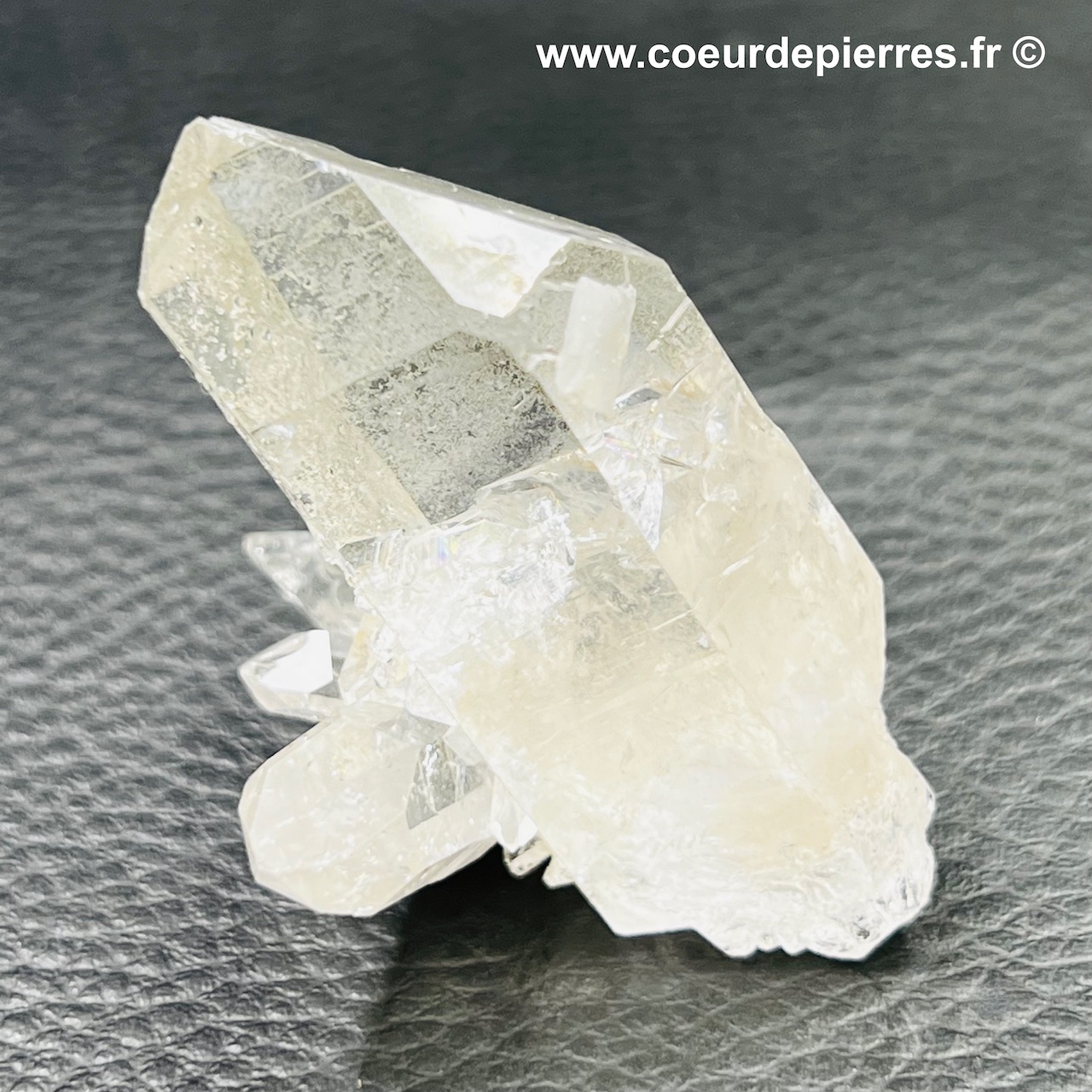 Druse de cristal de roche de Madagascar (réf gq27)