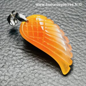 Pendentif en cornaline de Madagascar (réf co9)
