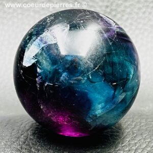 sphère en fluorite