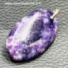 Pendentif en lépidolite du Brésil (réf pl6) – Image 3