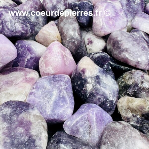 Mica Lépidolite du Brésil "Pierres roulées" – Image 3
