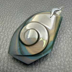 Pendentif Obsidienne Oeil Céleste