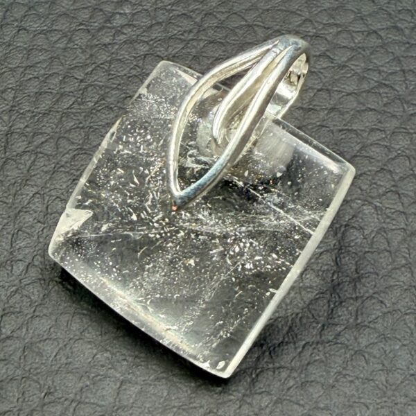 Pendentif en cristal de roche du Brésil (réf cr13) – Image 3