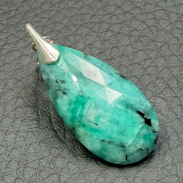 Pendentif en Émeraude du Brésil (réf pe11) – Image 3