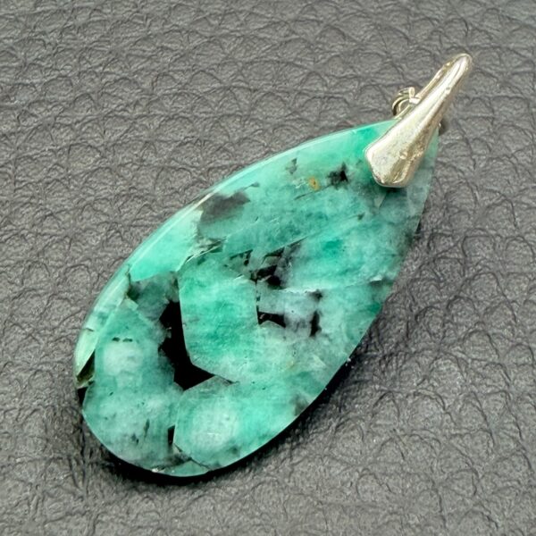 Pendentif en Émeraude du Brésil (réf pe11) – Image 2
