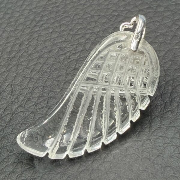 Pendentif en cristal de roche du Brésil (réf cr15) – Image 3