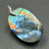 Pendentif Labradorite Doré Bleu (réf ltm22) – Image 3