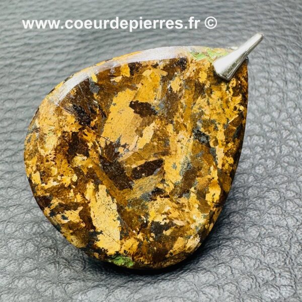 Pendentif bronzite de Birmanie (réf pb6) – Image 3