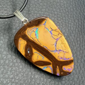 Pendentif Opale Boulder d'Australie