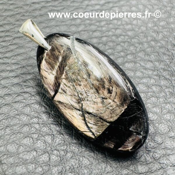 Pendentif en Hypersthène du Canada (réf phy1) – Image 2