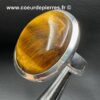 Bague en oeil de tigre