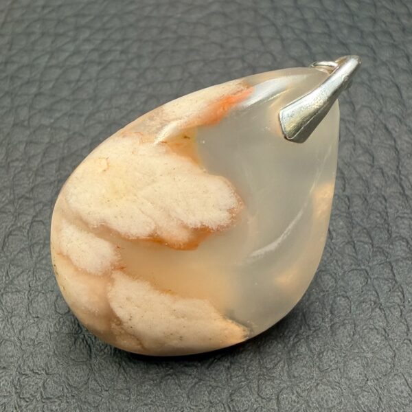 Pendentif en Agate Sakura (réf paf1) – Image 2