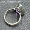 Bague en Améthyste Gemme "Taille 54" (réf ba13) – Image 6