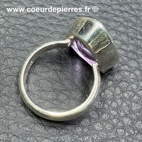 Bague en Améthyste Gemme "Taille 54" (réf ba13) – Image 6