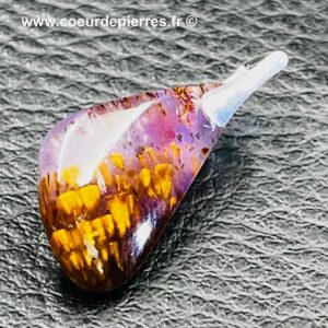Pendentif Améthyste à inclusions de Goethite du Brésil “Super seven” (réf pss3)