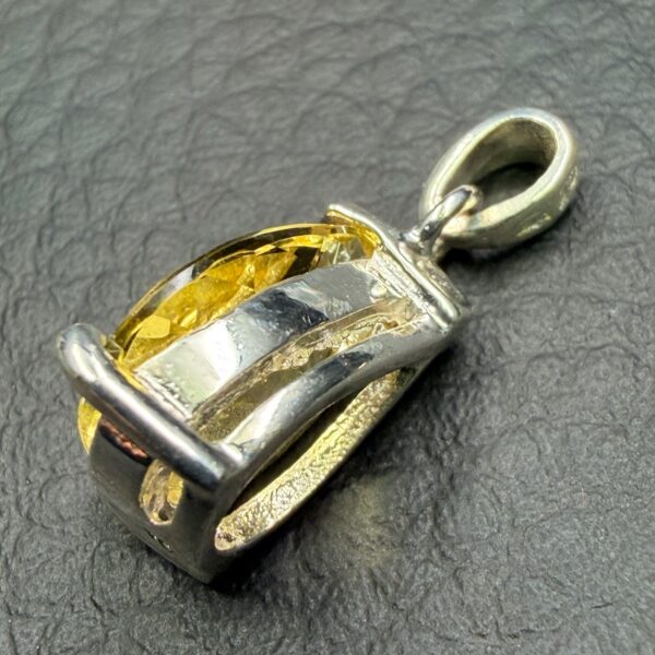Pendentif en Héliodore du Brésil (réf phe7) – Image 3