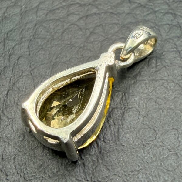 Pendentif en Héliodore du Brésil (réf phe7) – Image 4