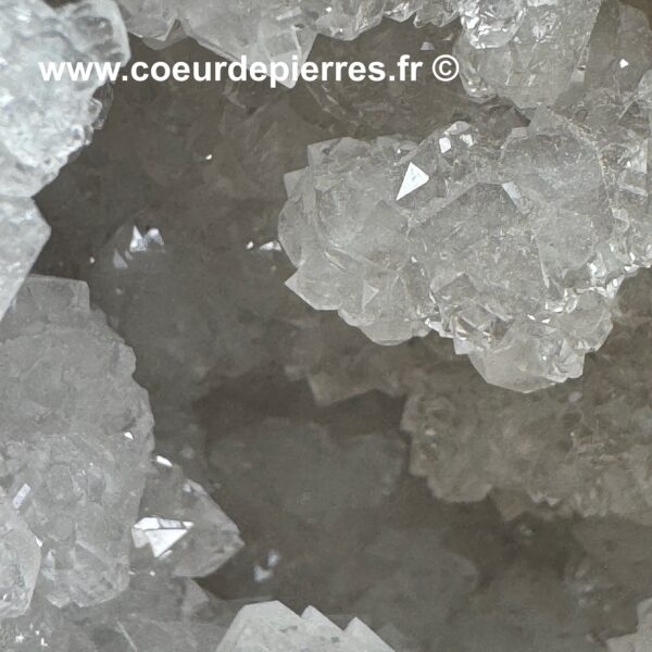 Géode cristal de roche du Maroc (réf gcr24) – Image 3