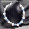 Bracelet Quartz Rose et Aqua Aura «perles 6 mm» – Image 2