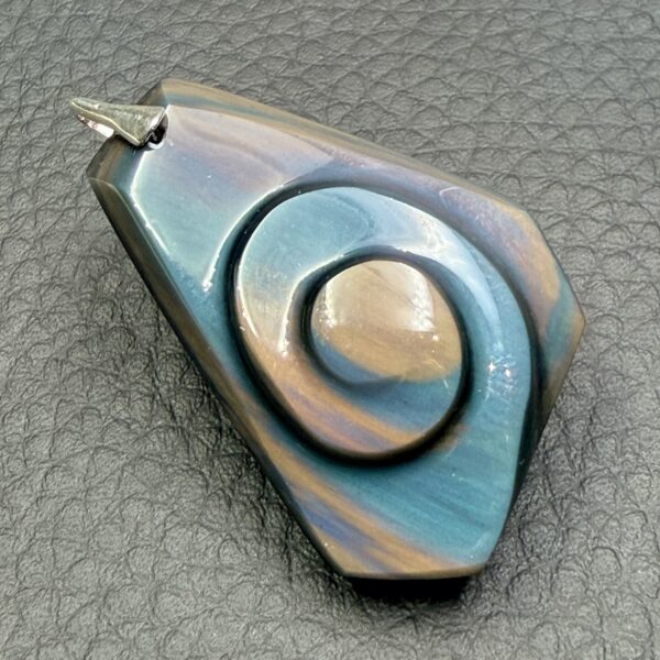 Pendentif Obsidienne Oeil Céleste "Suprême" (réf ooc20) – Image 2