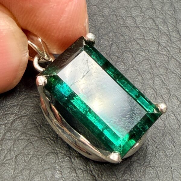 Pendentif en Tourmaline Bleue Lagoon (réf pti4) – Image 5