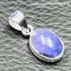 Pendentif en tanzanite
