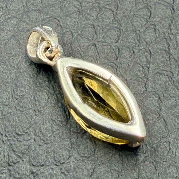 Pendentif en Héliodore du Brésil (réf phe8) – Image 3