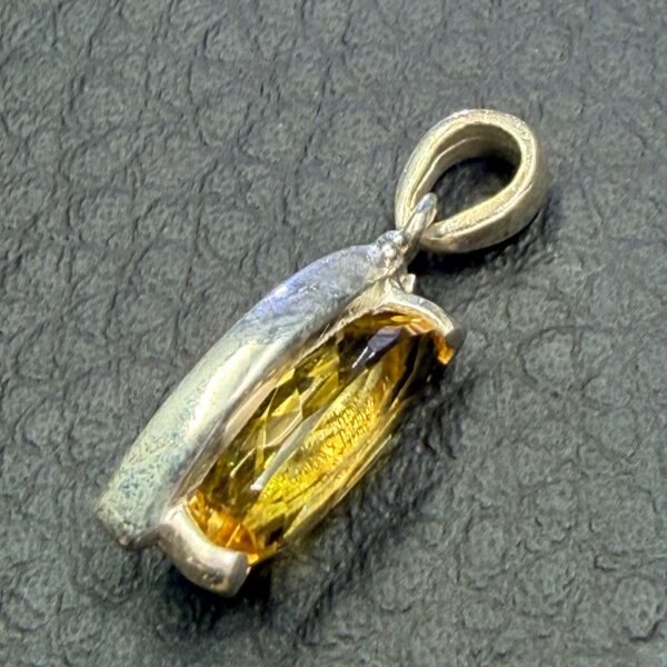 Pendentif en Héliodore du Brésil (réf phe8) – Image 4