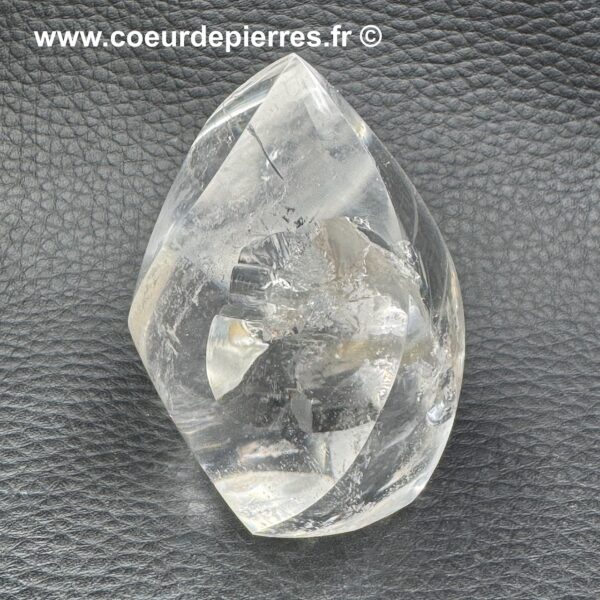 Flamme en Cristal de Roche (réf git10) – Image 2