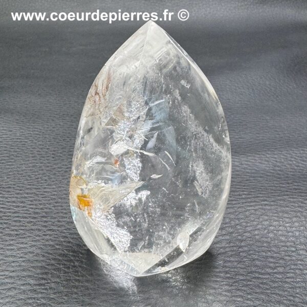 Flamme en Cristal de Roche (réf git10) – Image 4